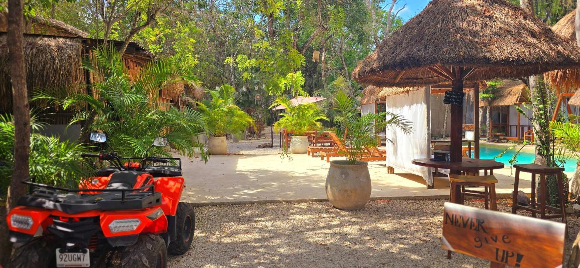 Hotel Kin Tulum Jungle Deluxe מראה חיצוני תמונה